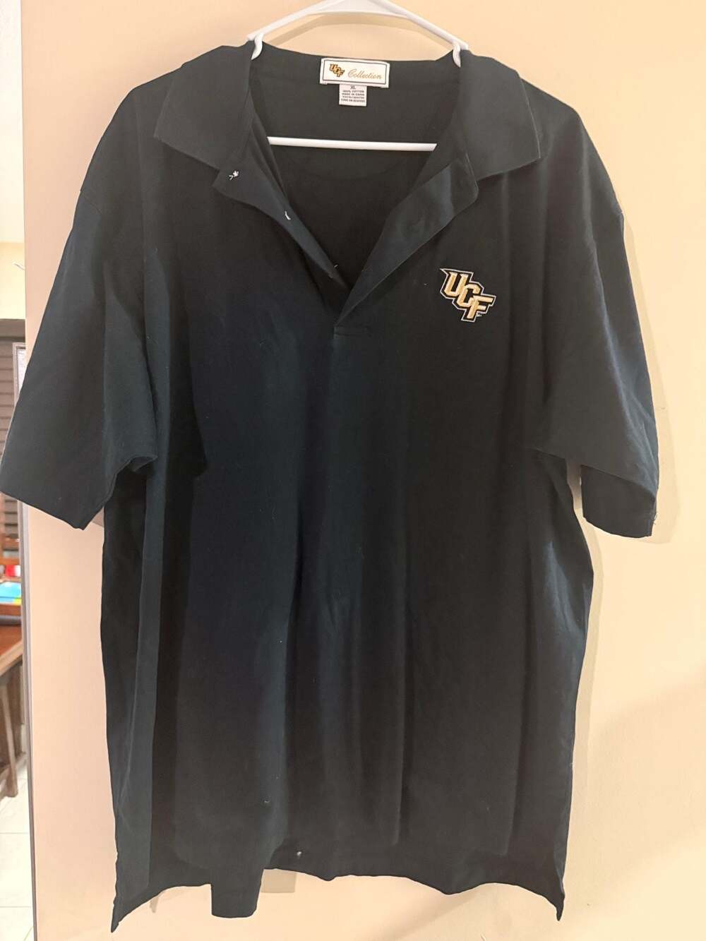 UCF Collection UCF Knights Black Polo Shirt Size XL